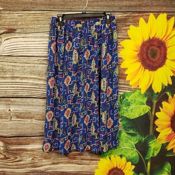 Lauren Lee colorful sheer skirt Pre-owned - Picture 1 of 4